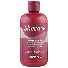 Шампунь відновлюючий Inebrya Shecare repair shampoo для сухого та пошкодженого волосся 